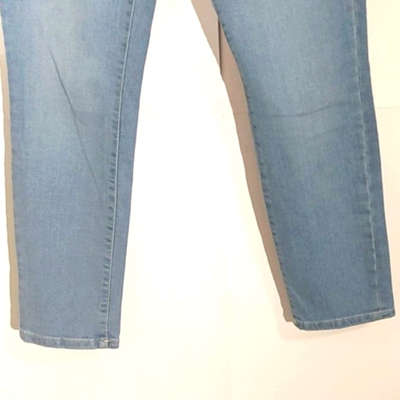 JESSICA SIMPSON ROLLED CROP SKINNY JEANS SIZE 8 - Picture 6 of 14